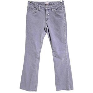 Y2K No Boundaries Corduroy Pants Womens 11 Grape Haze Cotton Blend Stretchy Comf